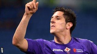 Stevan Jovetic of Fiorentina