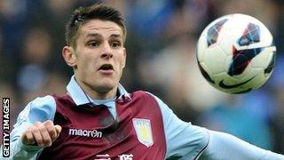 Aston Villa midfielder Ashley Westwood