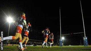 London Broncos play Catalan Dragons at Esher