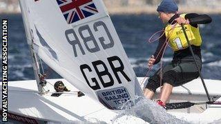 Alison Young on her way to gold at the World Cup in Palma