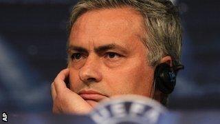 Real Madrid boss Jose Mourinho