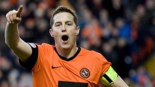 Dundee Utd striker Jon Daly