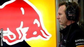 Red Bull team principal Christian Horner