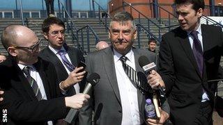 St Mirren chairman Stewart Gilmour