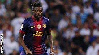 Barcelona's Alex Song