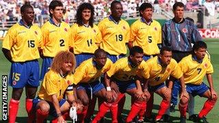 1994 Colombia World Cup team