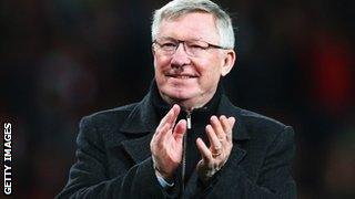 Manchester United manager Sir Alex Ferguson