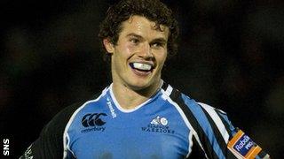 Glasgow Warriors' Taylor Paris