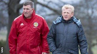 Mark McGhee and Gordon Strachan