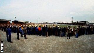 Newport County's old Somerton Park home