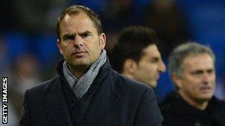 Ajax manager Frank De Boer