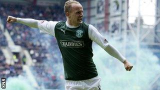 Leigh Griffiths scored his 100th career goal with an excellent free-kick