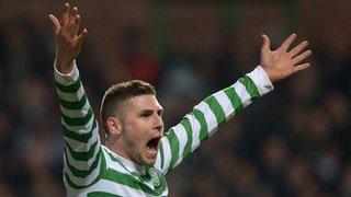 Celtic striker Gary Hooper