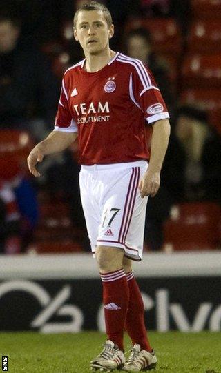 Aberdeen defender Gary Naysmith