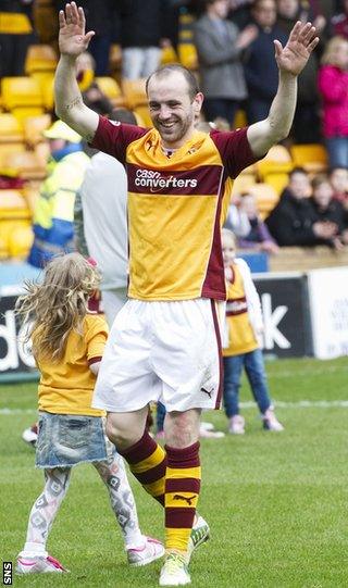 Motherwell forward James McFadden