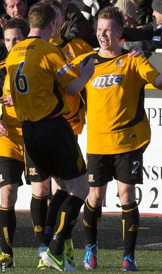 Jonathan Tiffoney celebrates