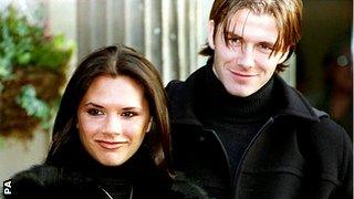 Victoria and David Beckham