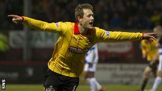 Partick Thistle forward James Craigen