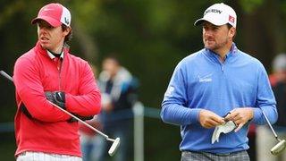 Rory McIlroy and Graeme McDowell