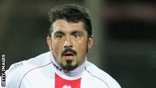 Gennaro Gattuso was sacked as Sion boss in May after less than three months in charge