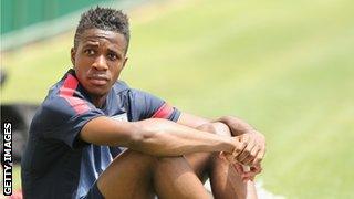 Wilfried Zaha has won seven caps for the England Under-21 team, scoring one goal