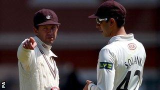 Ricky Ponting and Vikram Solanki