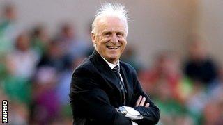 Giovanni Trapattoni was happy with his team's display against the Faroes