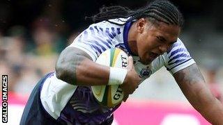 Alesana Tuilagi scored two tries for Samoa