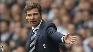 Tottenham manager Andre Villas-Boas