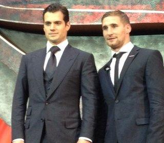 Henry Cavill and Sam Tomkins