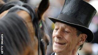 Sir Henry Cecil with Frankel