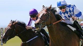 Camelot (left) was beaten by Al Kazeem in Ireland