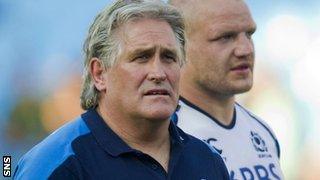 Scotland interim head coach Scott Johnson