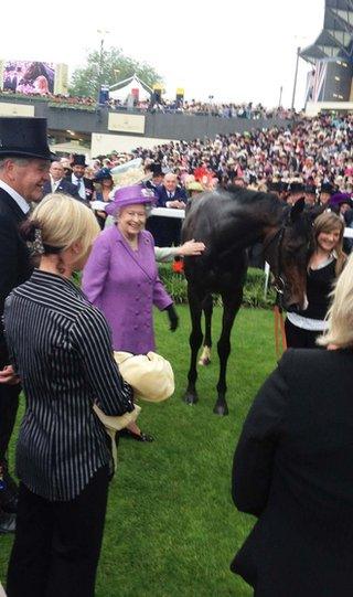 The Queen at Royal Ascot