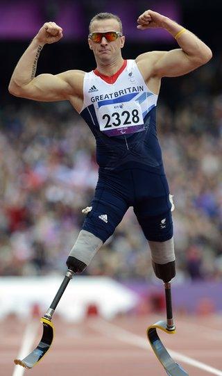 Paralympic champion Richard Whitehead