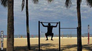 Copacabana beach