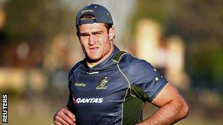 Australian rugby team captain James Horwill