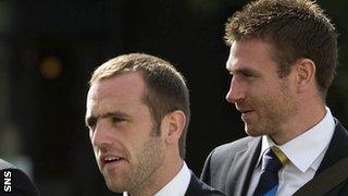 James McFadden and Stephen McManus