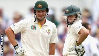 Australia openers Shane Watson and Chris Rogers