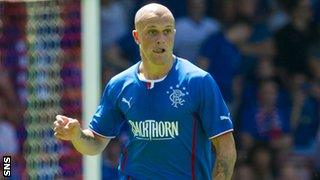 Rangers midfielder Nicky Law