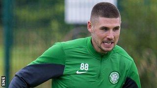 Celtic forward Gary Hooper