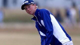 Jimmy Mullen on the final day at Muirfield