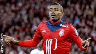 Lille striker Salomon Kalou