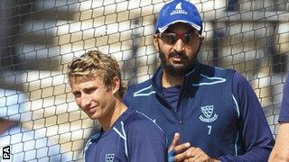 James Taylor and Monty Panesar