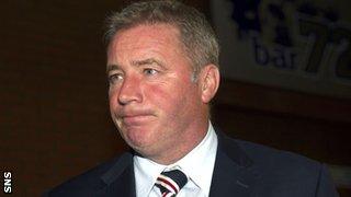 Rangers boss Ally McCoist