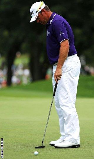 Lee Westwood had another frustrating finish at the US PGA