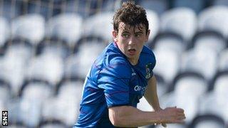 Inverness midfielder Aaron Doran