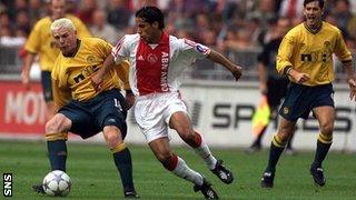 Celtic defeated Ajax in a Champions League qualifying tie in 2001