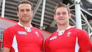 Jamie Roberts and Dan Lydiate