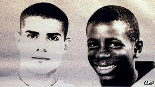 Zyed Benna, left, and Bouna Traore were electrocuted to death in a Paris suburb.